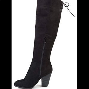Suede Thigh High Boots Size 10.5